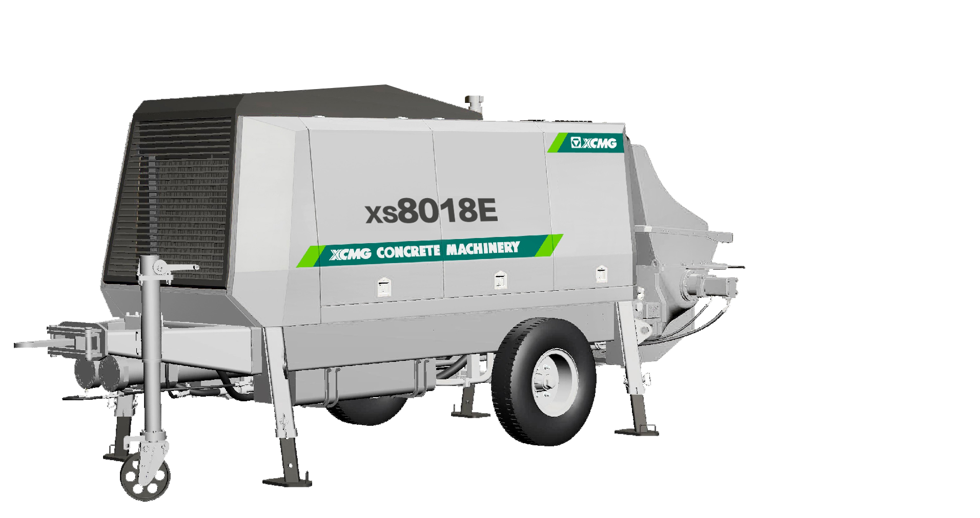 XS8018E Stationary Concrete Pump